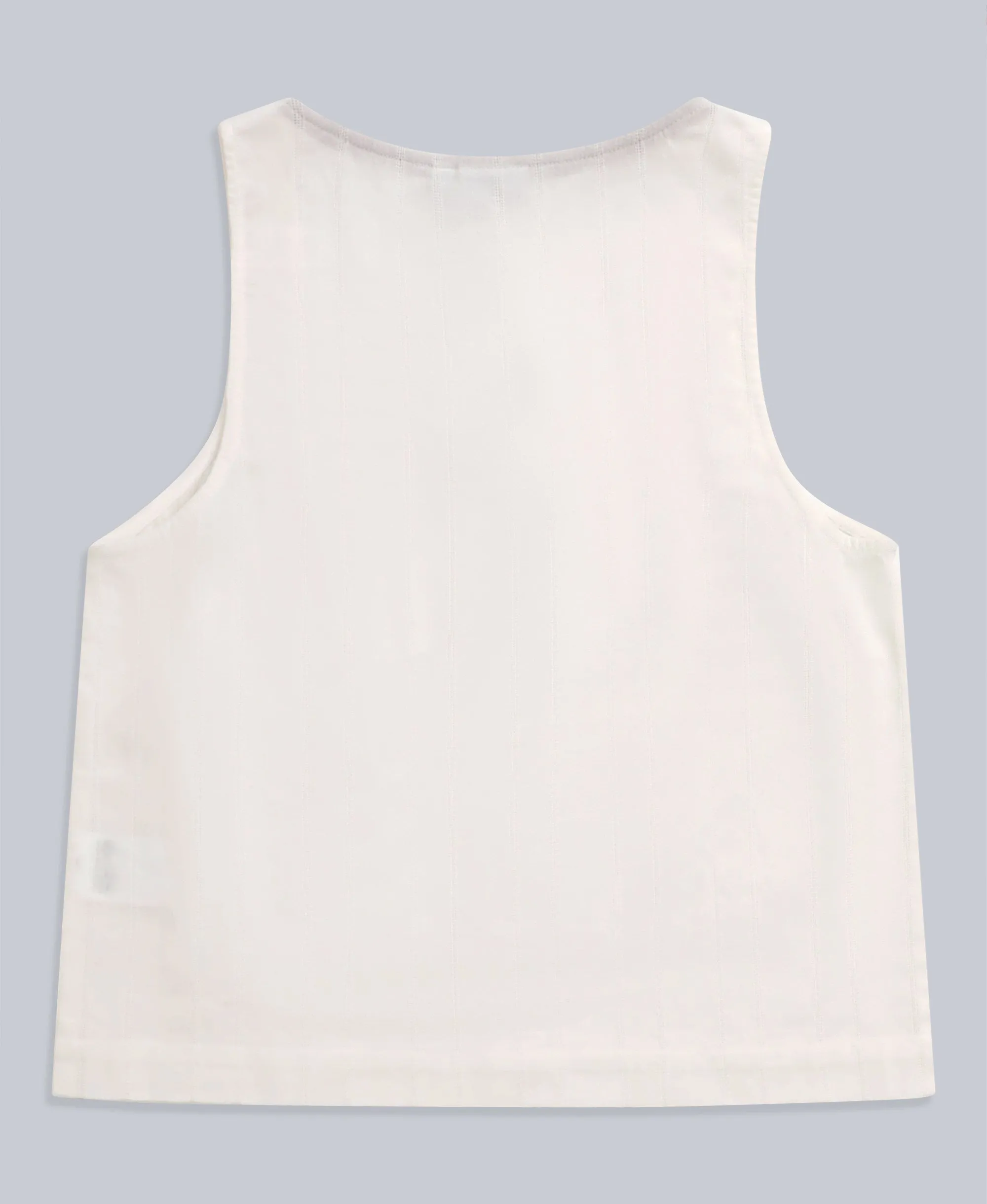 Ali Womens Vest - White