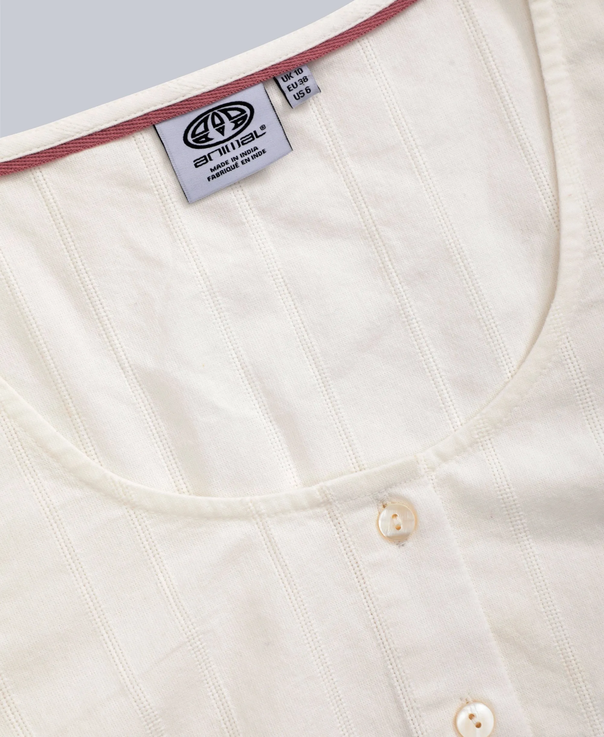 Ali Womens Vest - White