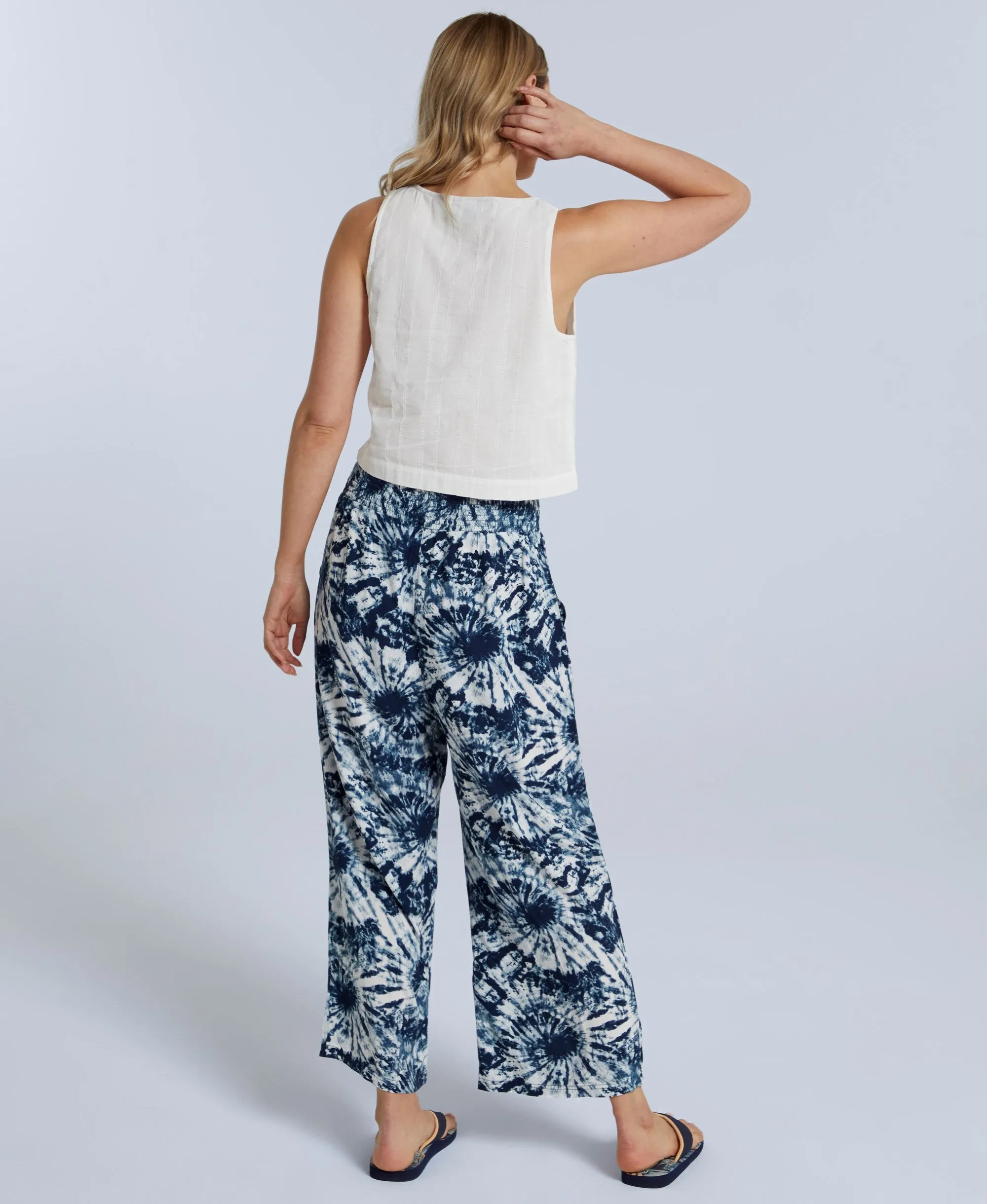Ali Womens Vest - White