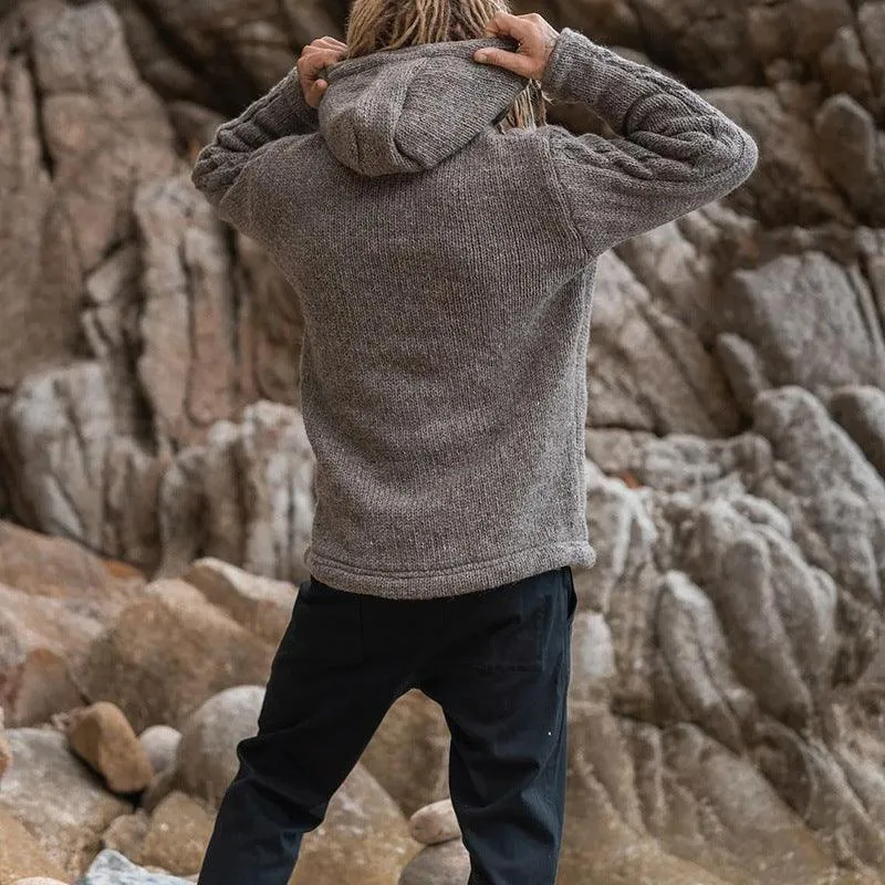Autumn Winter Men's Knitwear In Solid Color