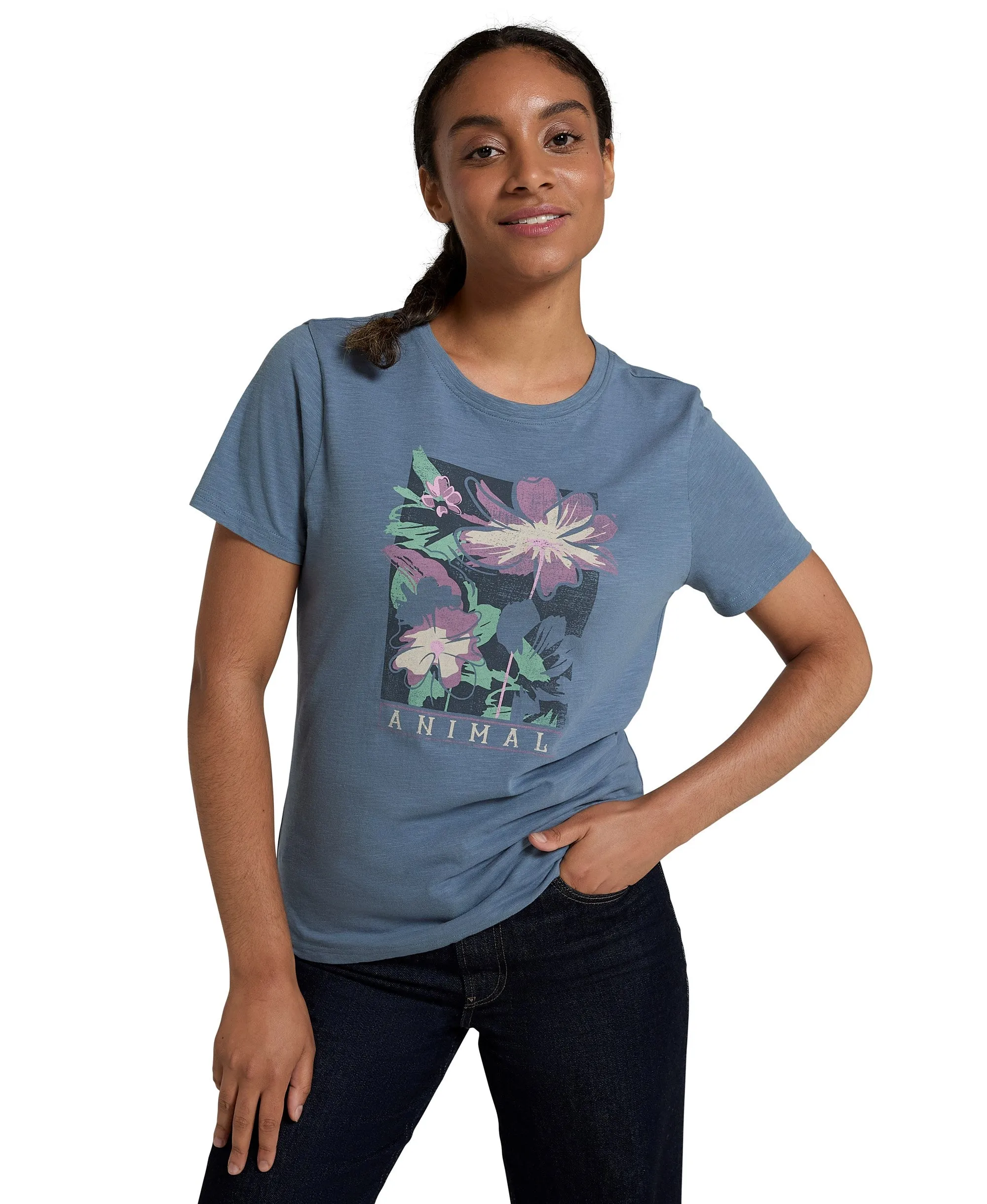 Canopy Carina Womens T-Shirt - Blue