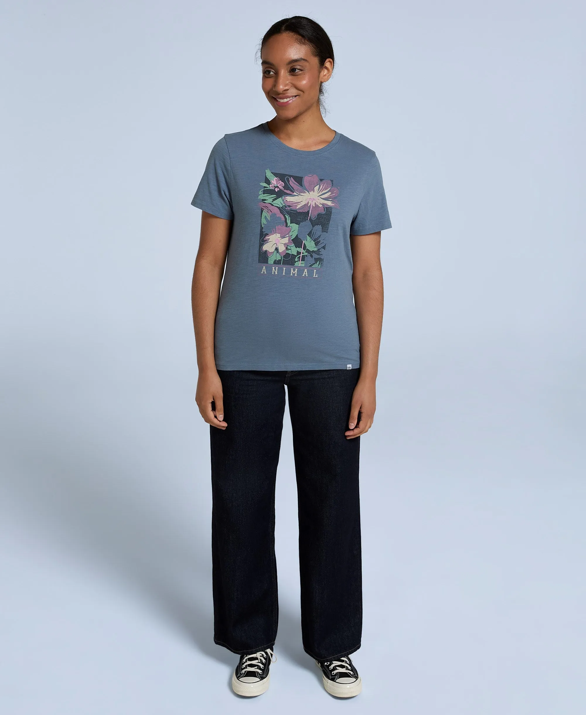 Canopy Carina Womens T-Shirt - Blue