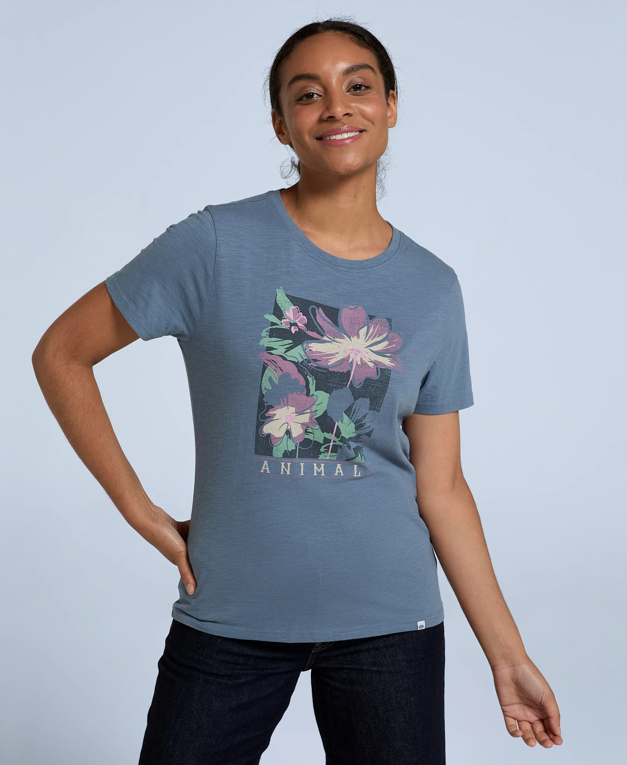 Canopy Carina Womens T-Shirt - Blue