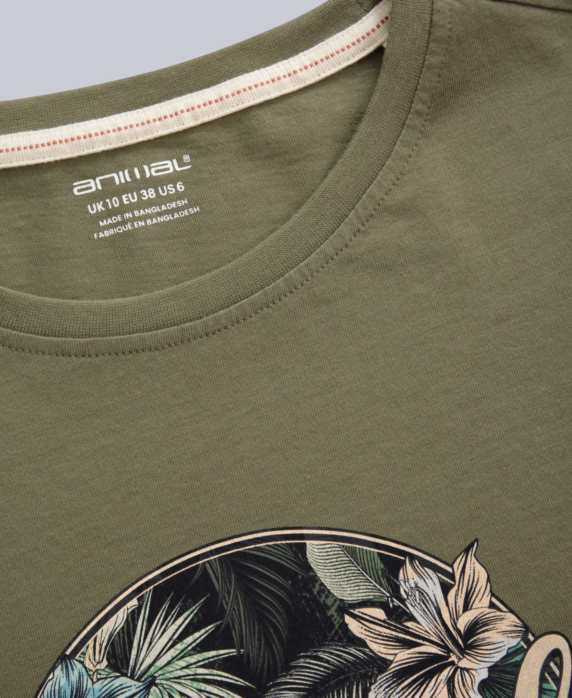 Canopy Carina Womens T-Shirt - Khaki