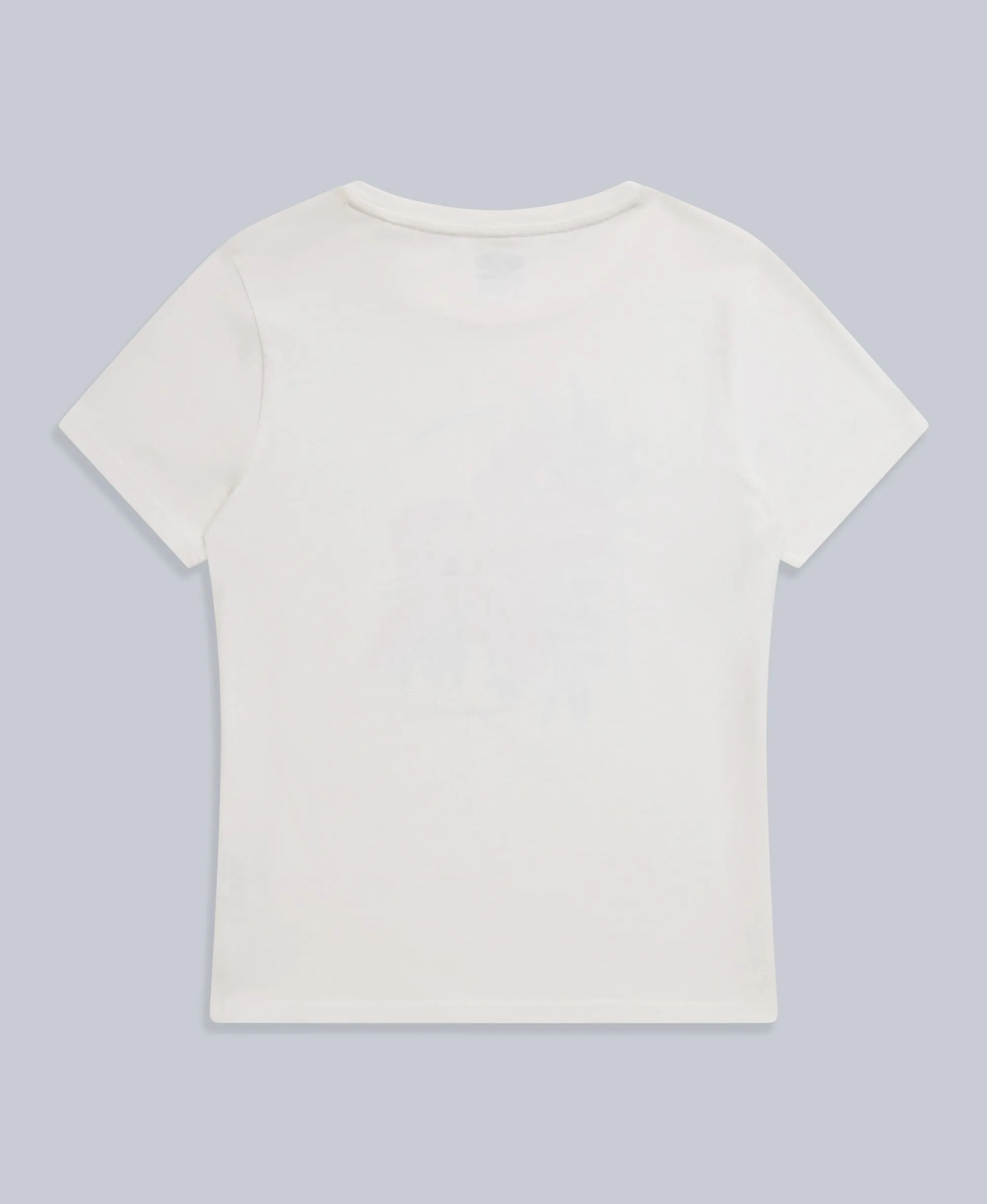 Carina Hibiscus Womens T-Shirt - White