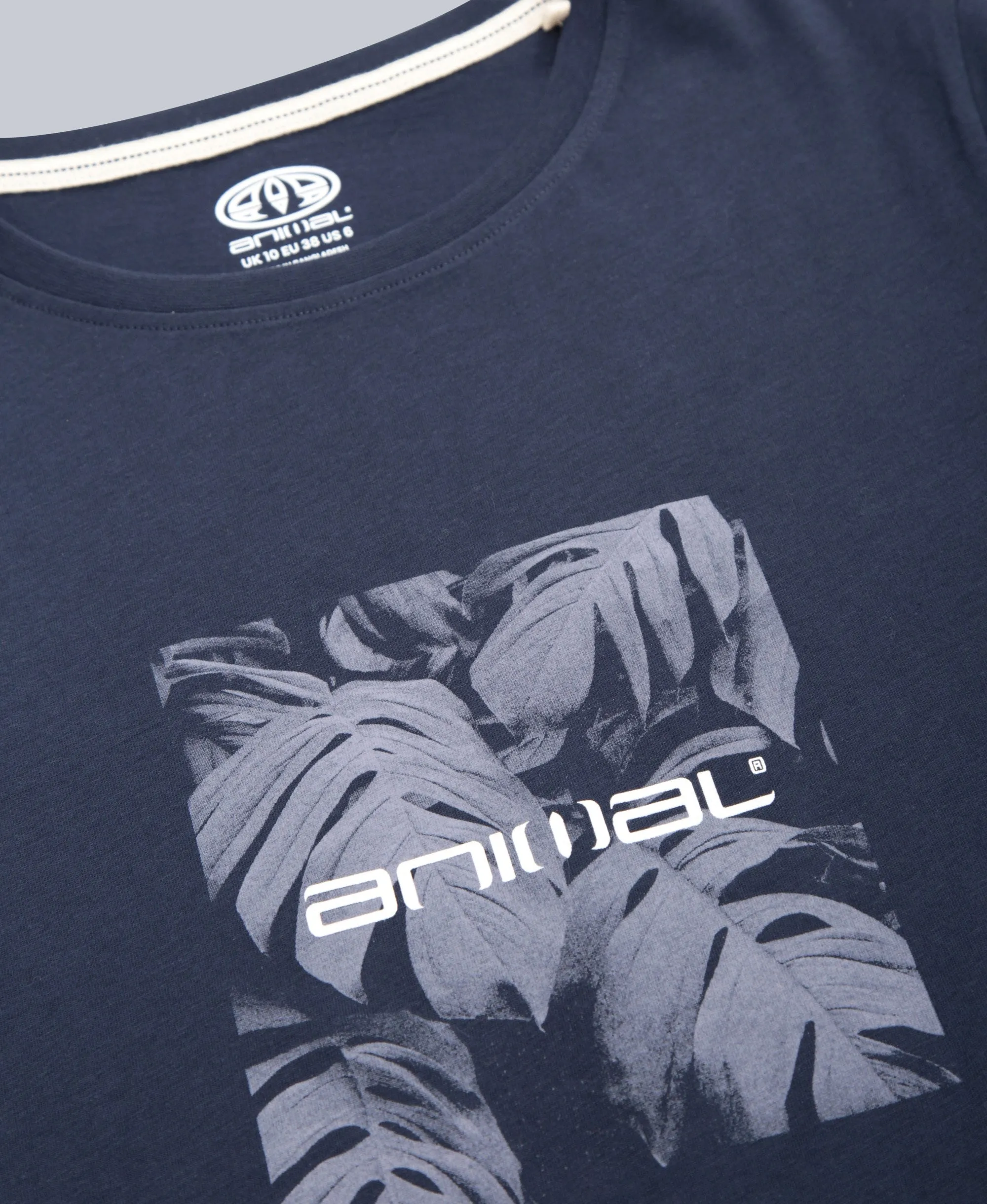 Carina Womens Graphic T-Shirt - Navy