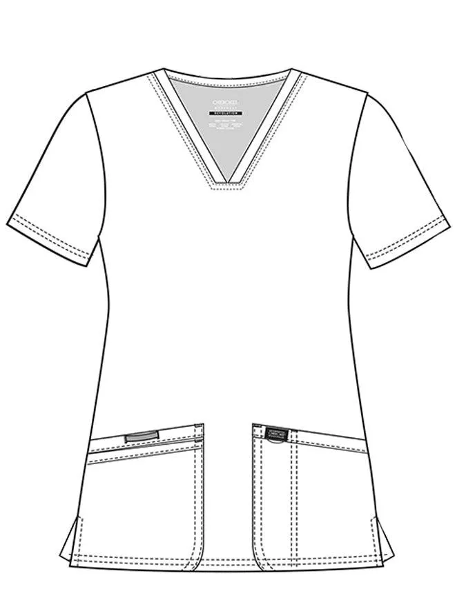 Cherokee Workwear Revolution Women's Nursing V-Neck Top