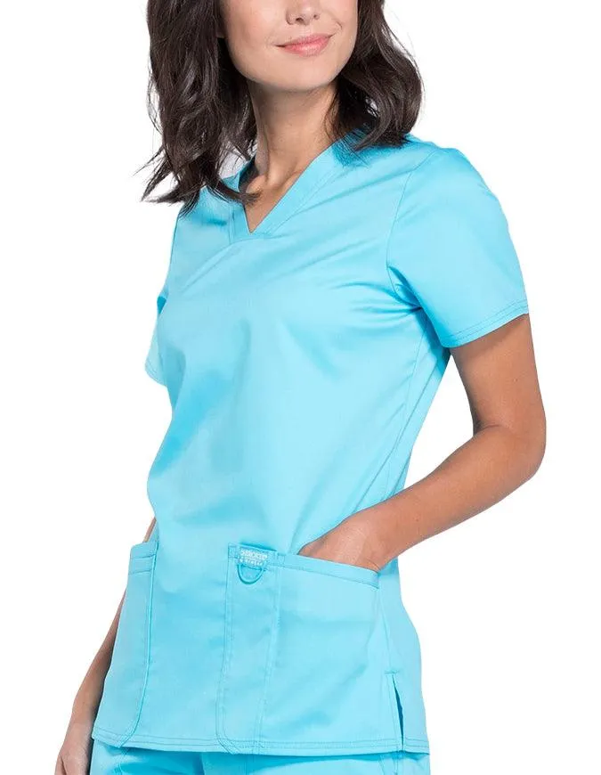 Cherokee Workwear Revolution Women's Nursing V-Neck Top