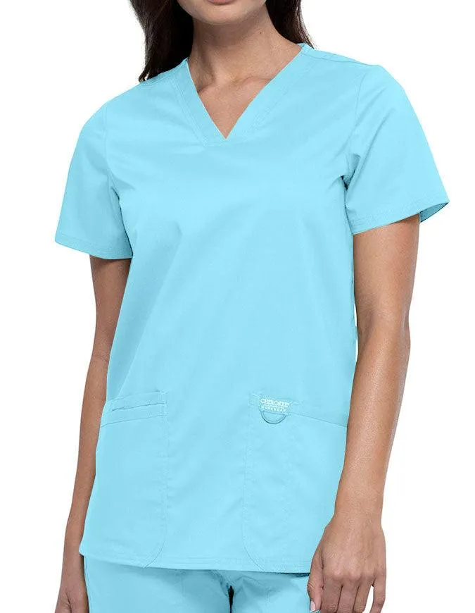 Cherokee Workwear Revolution Women's Nursing V-Neck Top