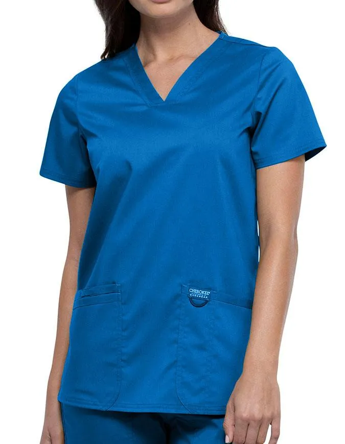Cherokee Workwear Revolution Women's Nursing V-Neck Top