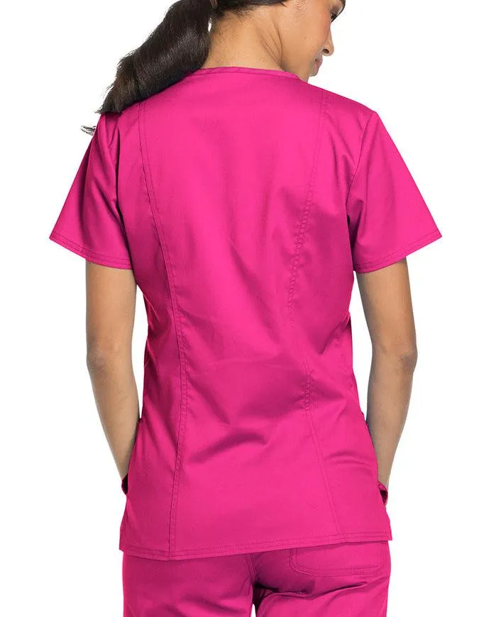 Cherokee Workwear Revolution Women's Nursing V-Neck Top