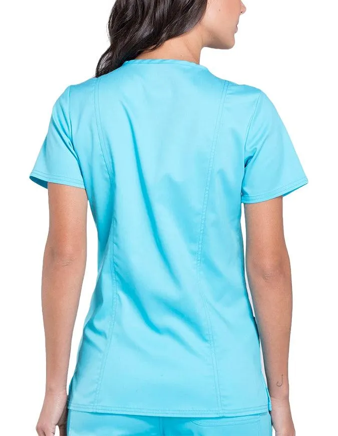 Cherokee Workwear Revolution Women's Nursing V-Neck Top
