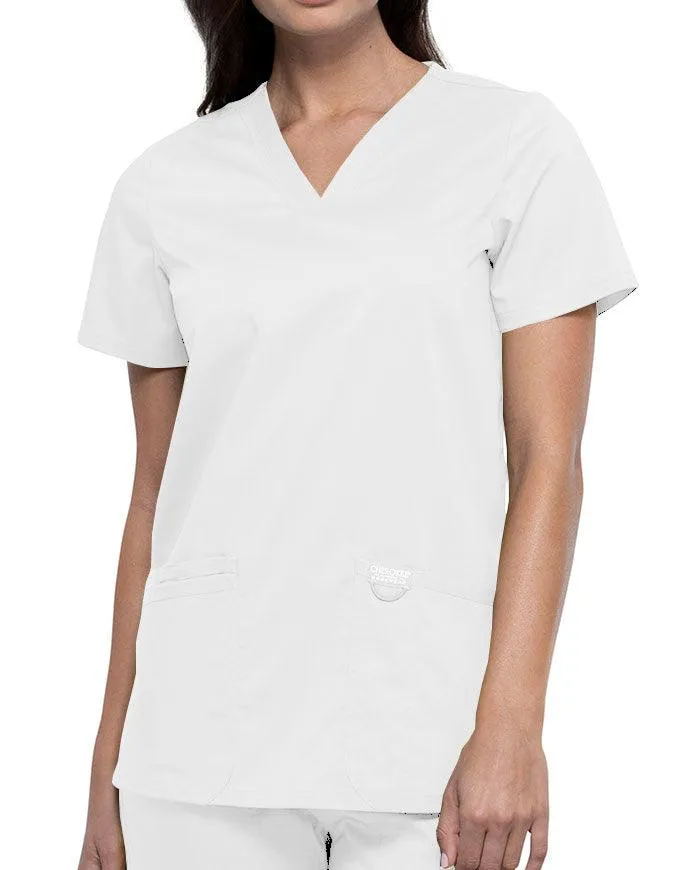 Cherokee Workwear Revolution Women's Nursing V-Neck Top