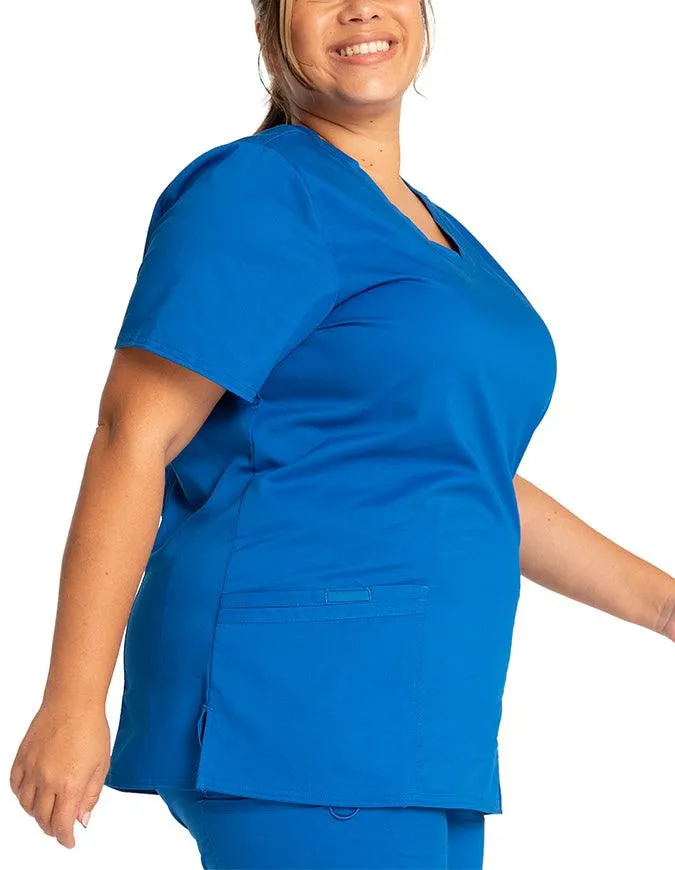 Cherokee Workwear Revolution Women's Nursing V-Neck Top