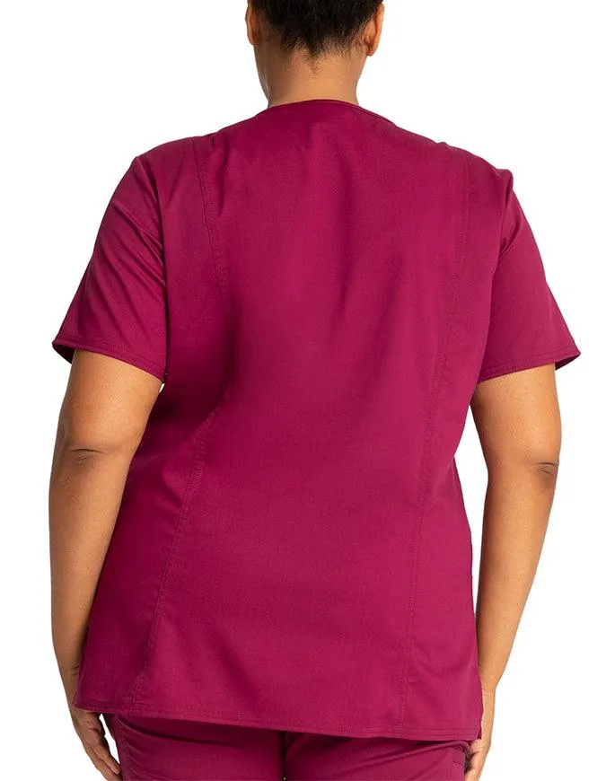 Cherokee Workwear Revolution Women's Nursing V-Neck Top
