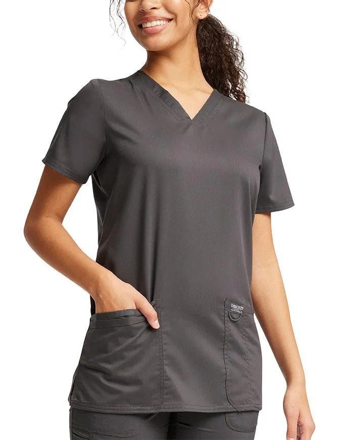 Cherokee Workwear Revolution Women's Nursing V-Neck Top