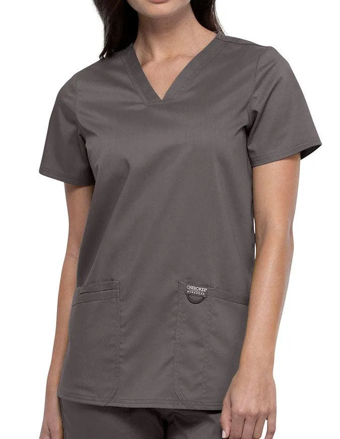 Cherokee Workwear Revolution Women's Nursing V-Neck Top