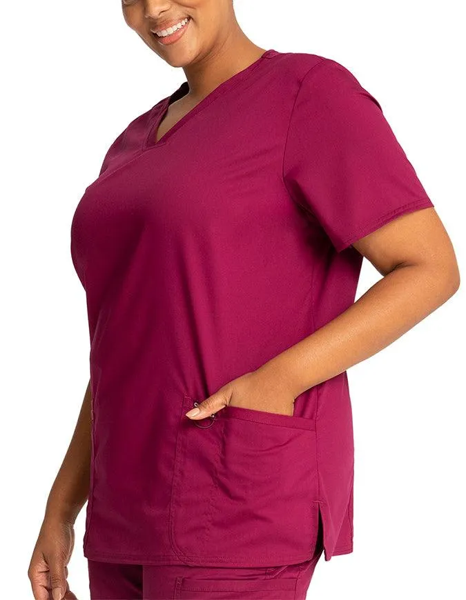 Cherokee Workwear Revolution Women's Nursing V-Neck Top