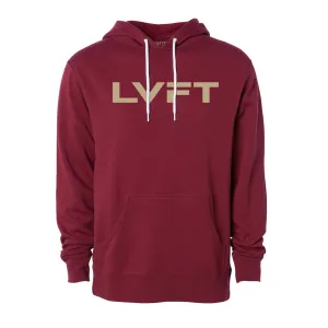 Slate Pullover Hoodie - Burgundy