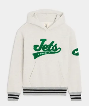 Todd Snyder   NFL by Fanatics Jets Oversized Fleece Hoodie