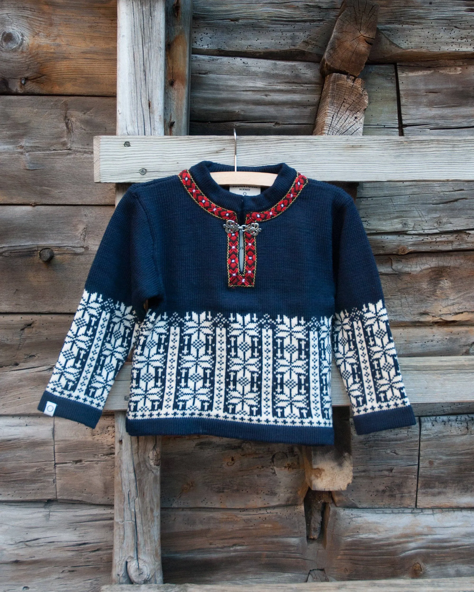 Ulriken Children's Sweater: Red