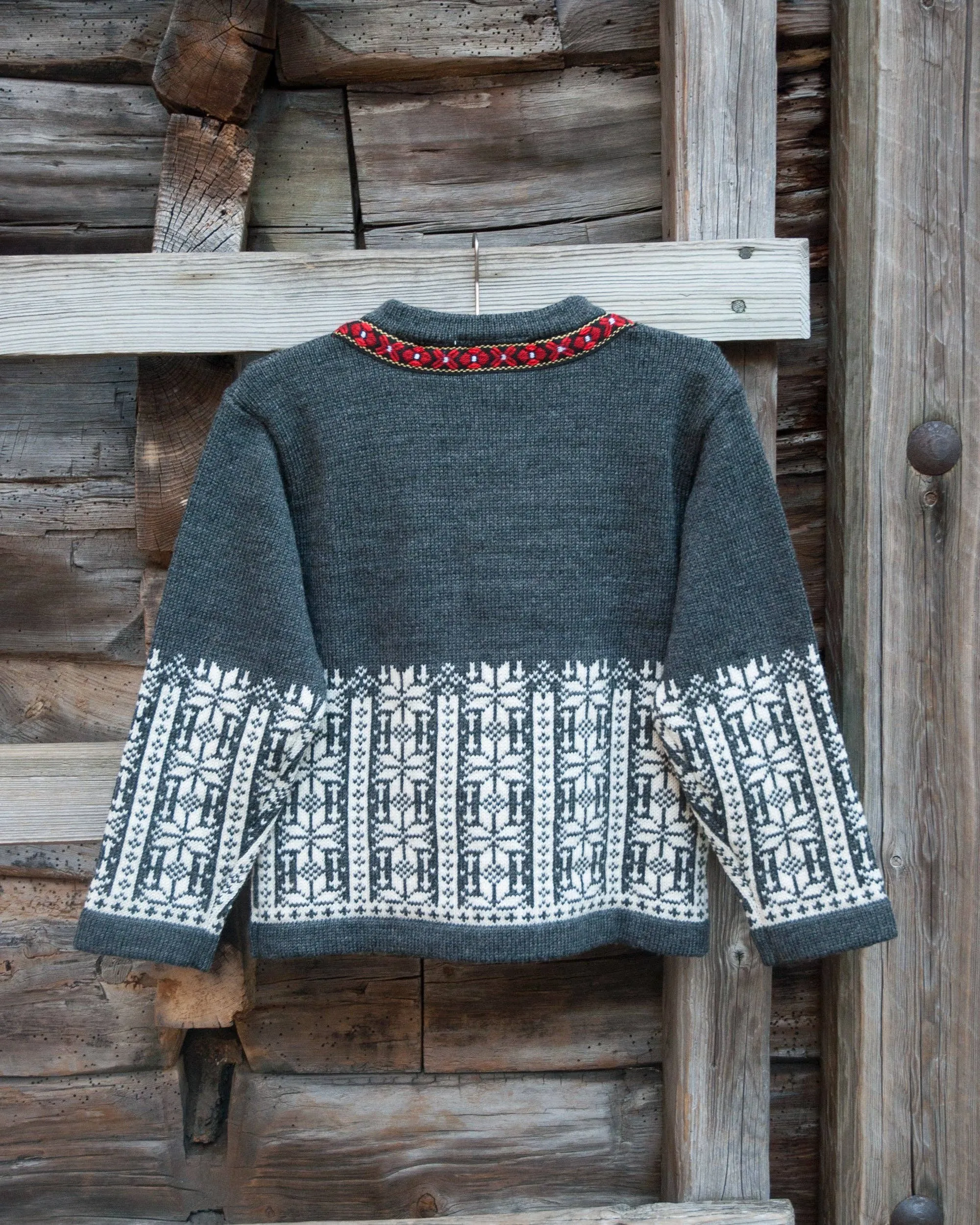 Ulriken Children's Sweater: Red