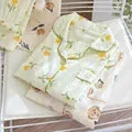Winter Women 2 Pieces Home Suit 2024 New Spring Autumn Long Sleeve Pajama Sets Loose Soft Cardigan Sleepwear Loungewear Clothes